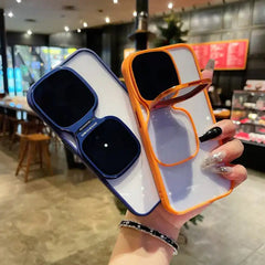 iPhone Metal Stand Sunglasses Case