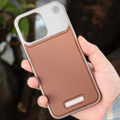 iPhone Series Aero Flex Premium Metallic Leather Case