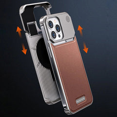 iPhone Series Aero Flex Premium Metallic Leather Case